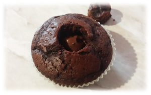 muffins cacao e ganache al gianduia2