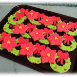 Biscotti Natalizi: Ghirlanda e Stella di Natale